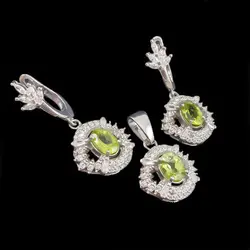 نیم ست زبرجد الماس تراش نقره زنانه طرح سمیعه