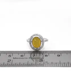 نیم ست شرف الشمس نقره زنانه طرح روکای + حکاکی