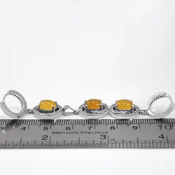 نیم ست شرف الشمس نقره زنانه طرح طلا + حکاکی