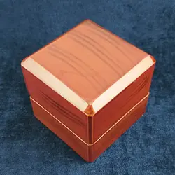 جعبه انگشتر زنانه و مردانه لوکس طرح چوبی
