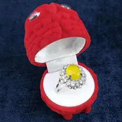 جعبه انگشتر زنانه و مردانه طرح عروسکی (جغد)