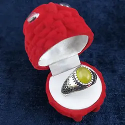 جعبه انگشتر زنانه و مردانه طرح عروسکی (جغد)