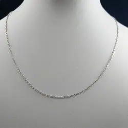 زنجیر ظریف نقره عیار ۹۲۵ مخصوص گردنبند (۵۵ سانتی متری)