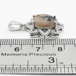 گردنبند شجر زنانه نقره طرح غنچه