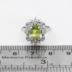 نیم ست زبرجد الماس تراش نقره زنانه طرح صدر