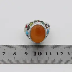 انگشتر شرف الشمس نقره مردانه دست ساز طرح فاخر آرش + حکاکی