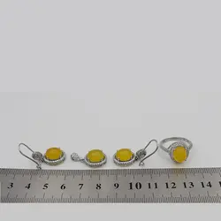 نیم ست شرف الشمس نقره زنانه طرح ضحی + حکاکی