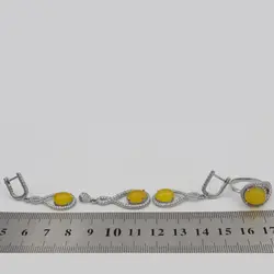 نیم ست شرف الشمس نقره زنانه طرح پوران + حکاکی