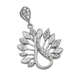 گردنبند فانتزی دخترانه نقره طرح سهره