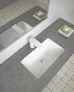 روشویی زیر صفحه گاتریا gatria مدل ساترون مستطیل