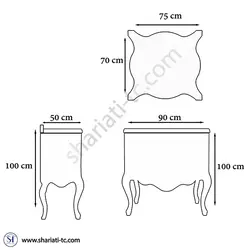 کابینت روشویی فول ست SH - مدل SH-113