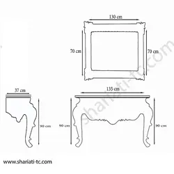 کابینت روشویی فول ست SH مدل SH-110