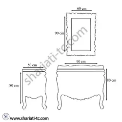 کابینت روشویی SH مدل SH-117