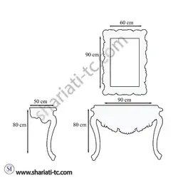 کابینت روشویی SH مدل SH-118