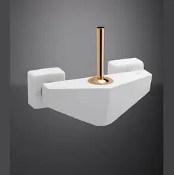 شیر توالت شودر Shouder شیری طلایی مدل تیفانی Tiffany