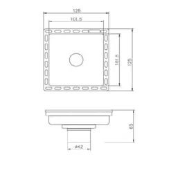 کفشور سرامیکی جاستایم 12.5*12.5