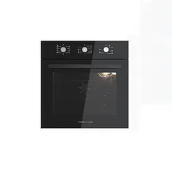 فر توکار برقی دیموند شیشه ای مشکی مدل FE 135