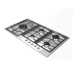 اجاق گاز پنج شعله استیل دیموند پلوپز دوال کنار مدل S 522