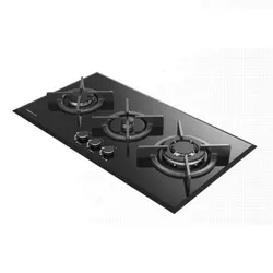 اجاق گاز شیشه ای دیموند سه شعله خطی مدلG 371