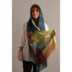 شال طرح نقاشی شب زنده داران ادوارد هاپر