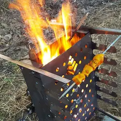 اجاق هیزمی ایستاده