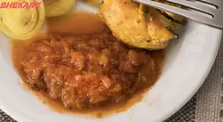 خوراک بادمجان مجید - 400 گرم