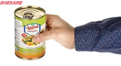 کنسرو سبزی مخلوط مجید مقدار 400 گرم