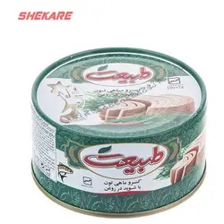 کنسرو ماهی تن در روغن 180 گرمی شوید طبیعت