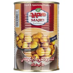 کنسرو نخود آبگوشتی در آب نمک مجید - 400 گرم