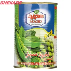 کنسرو نخود سبز مجید - 400 گرم