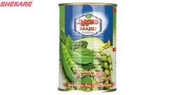 کنسرو نخود سبز مجید - 400 گرم