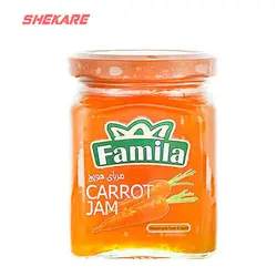 مربا هویج 300 گرمی فامیلا