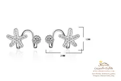 کلیپس گوش گل و دایره EAR735S0