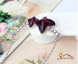 نیم ست پروانه تمام کریستال چک کد ۱۳۶۷۲