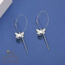 گوشواره زنانه پروانه مدل EAR701S0