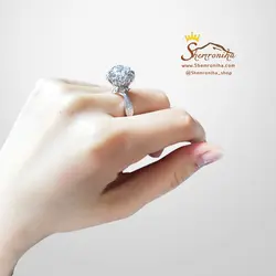 انگشتر سولیتر تک تخم RNG354S7