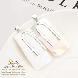 گوشواره زنانه آویزی سیلور EAR674G0