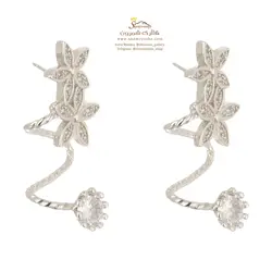 گوشواره کلیپسی زنانه گل ۹۶۴۶