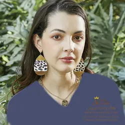 گوشواره زنانه پلنگی EAR668R0