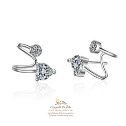 گوشواره زنانه کلیپسی میخی EAR656S0