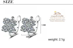 گوشواره زنانه کلیپسی گل EAR654S0