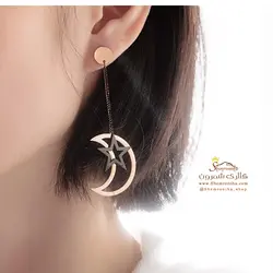 گوشواره ماه و ستاره EAR452R0