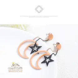 گوشواره ماه و ستاره EAR452R0