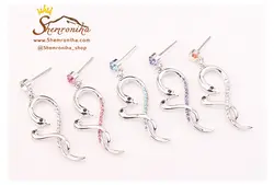 گوشواره قو و قلب EAR409S0