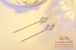 گوشواره قلب آویز دار EAR353S0