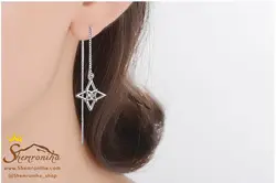 گوشواره بخیه ای ستاره EAR258S0