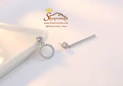 گوشواره نامتقارن هندسی EAR267S0