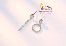 گوشواره نامتقارن هندسی EAR267S0