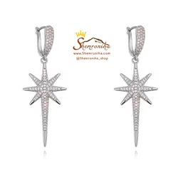 گوشواره زیر لاله گوشی ستاره دنباله دار سیلور EAR331S0