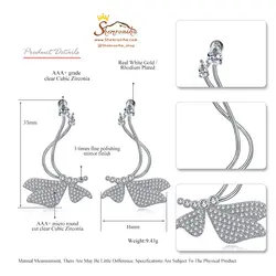 گوشواره بال پروانه EAR387S0